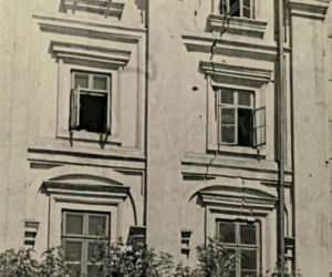 Ruiny kamienicy przy Wieży Trynitarskiej