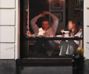 Katarzyna Zielińska pije z kaczorem