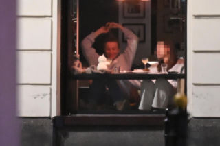 Katarzyna Zielińska pije z kaczorem