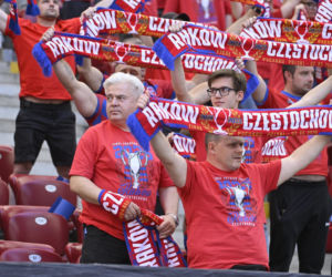 Kibice na finale Pucharu Polski: Górnik - Raków