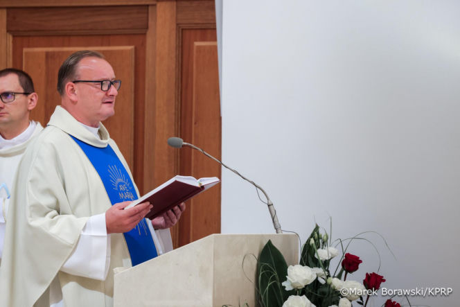 Karol i Marta Nawroccy na obchodach Święta Wojska Polskiego
