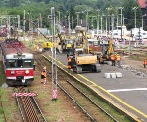 Remont Dworca PKP w Rzeszowie trwa