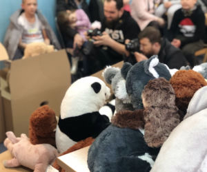 Zebrano 416 pluszaków, co prawda mniej niż w ubiegłym roku, ale za to większych gabarytowo. 