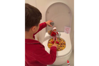 Izabela Janachowska wypełniła toaletę płatkami śniadaniowymi