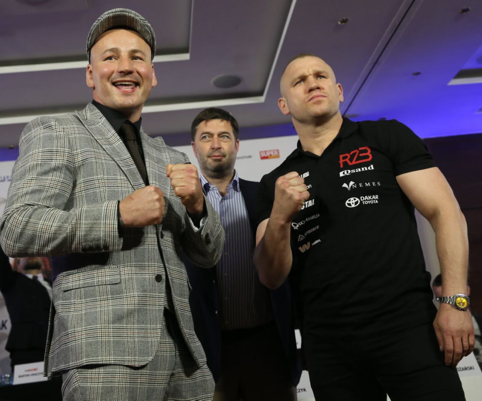 Konferencja przed walką Szpilka - Różański