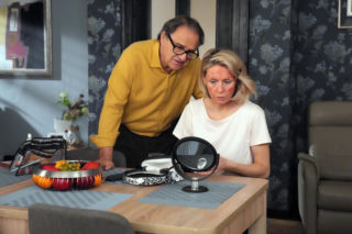 Barwy szczęścia, odcinek 3348. Malwina (Joanna Gleń), Jerzy (Bronisław Wrocławski)