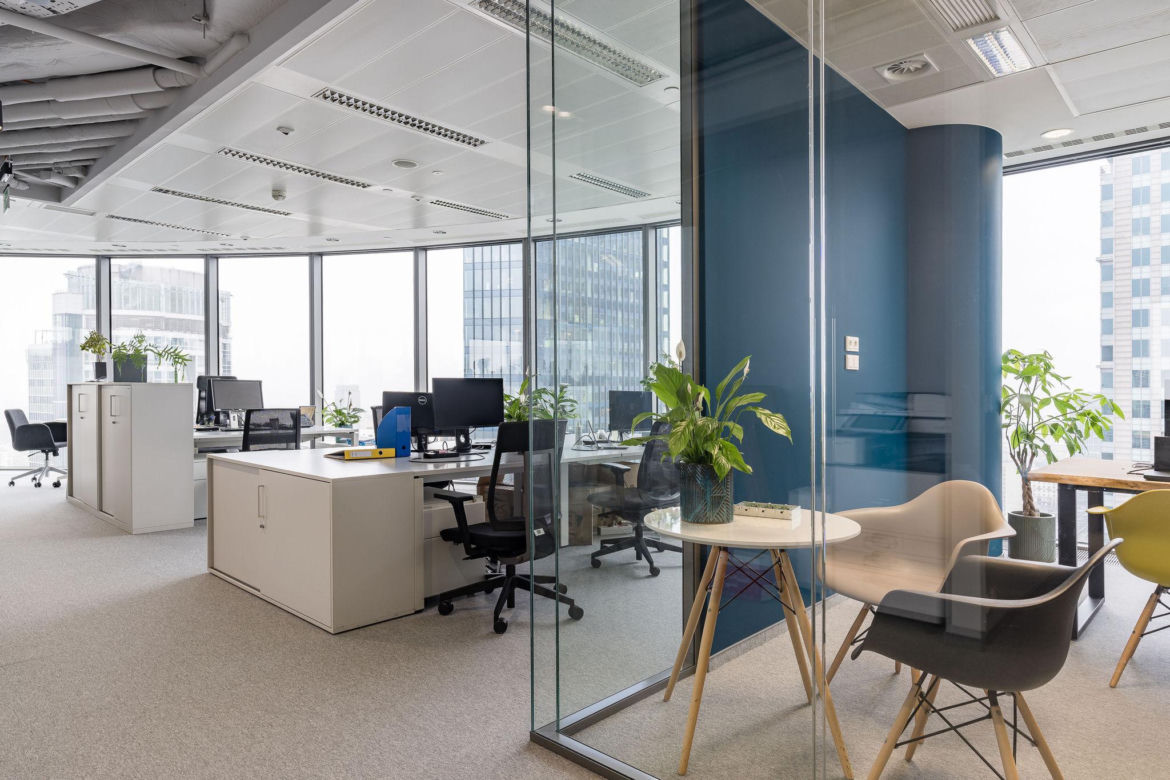 Biuro Bouygues Immobilier Polska w Warszawie od Bit Creative