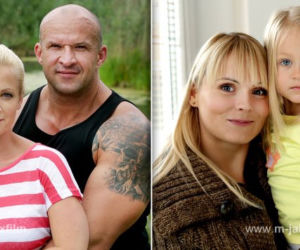 M jak miłość. Marzenka (Olga Szomańska), Andrzejek (Tomasz Oświeciński)