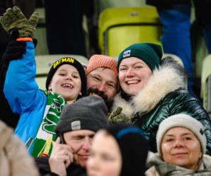 Lechia Gdańsk - Cracovia, zdjęcia kibiców z meczu 20. kolejki PKO BP Ekstraklasy