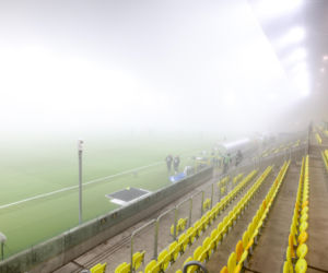 GKS Katowice - Pogoń Szczecin, zdjęcia kibiców i zawodników z meczu 17. kolejki PKO BP Ekstraklasy