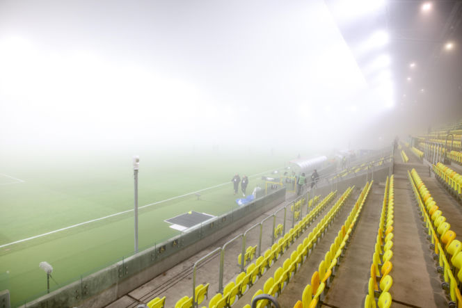 GKS Katowice - Pogoń Szczecin, zdjęcia kibiców i zawodników z meczu 17. kolejki PKO BP Ekstraklasy