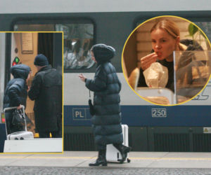 Iza Janachowska na safari wśród zwykłych ludzi. Zjadła w piekarni i podróżowała pociągiem