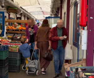 Agnieszka Perepeczko wystroiła się na bazar