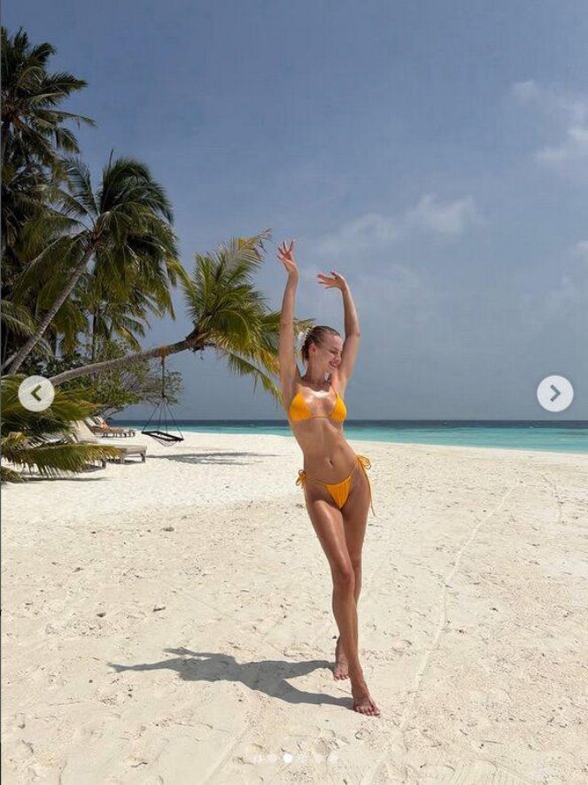 Rajskie kadry Pisarek podnoszą temperaturę! Internauci nie mogą się oderwać od niej wzroku