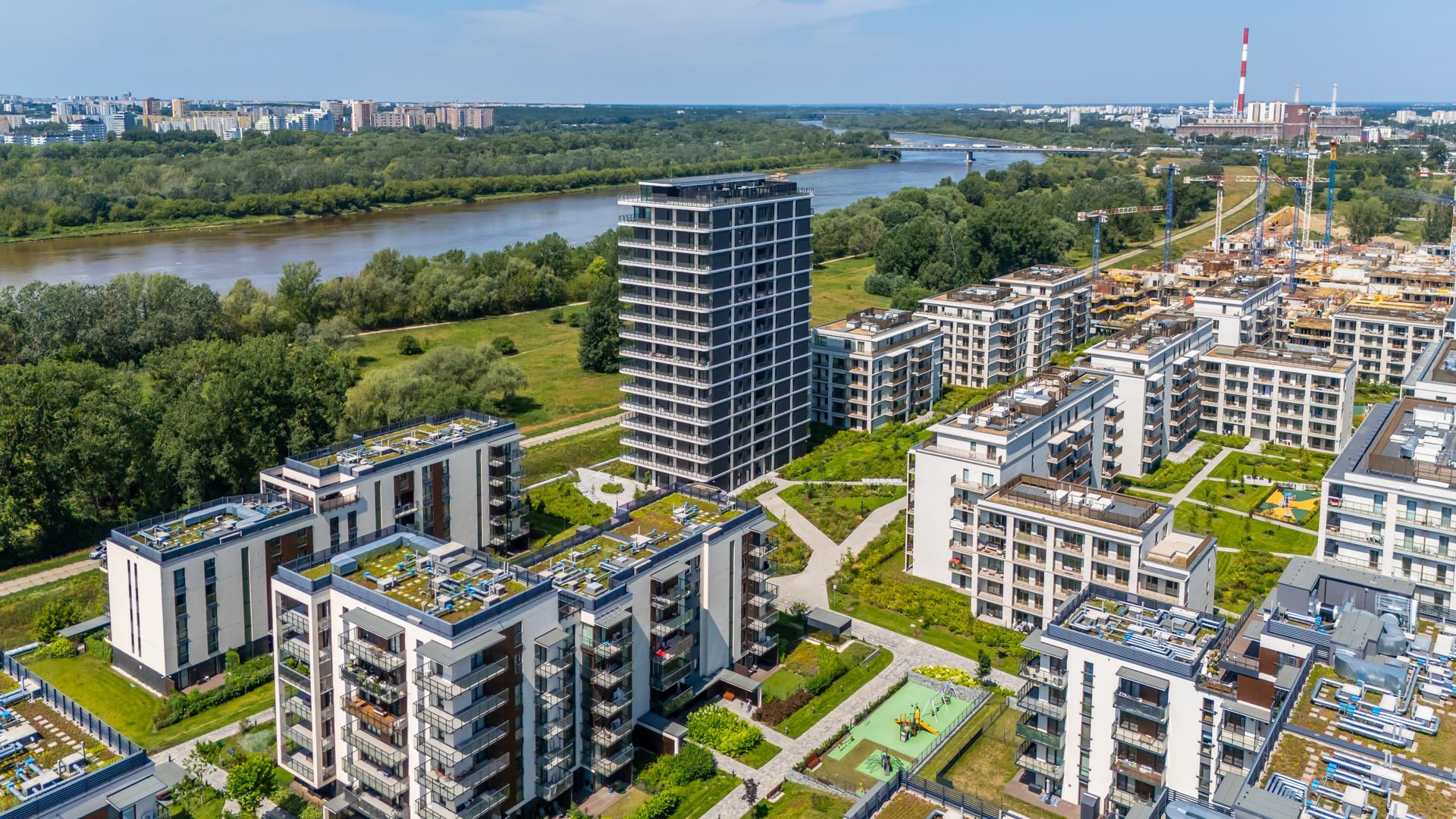 Bulwary Praskie przy ul. Jagiellońskiej w Warszawie