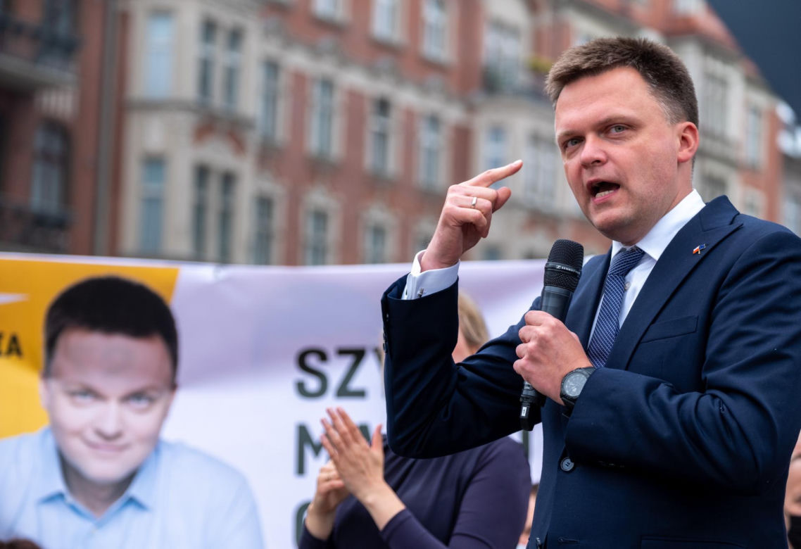 Hołownia ma kobiecy atom 