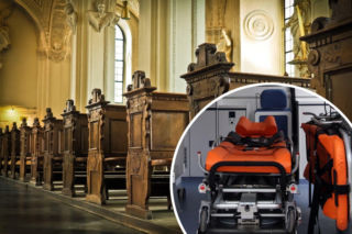 Pan Karol z Komisariatu na Pomorzu uratował życie mężczyzny przed niedzielną mszą świętą