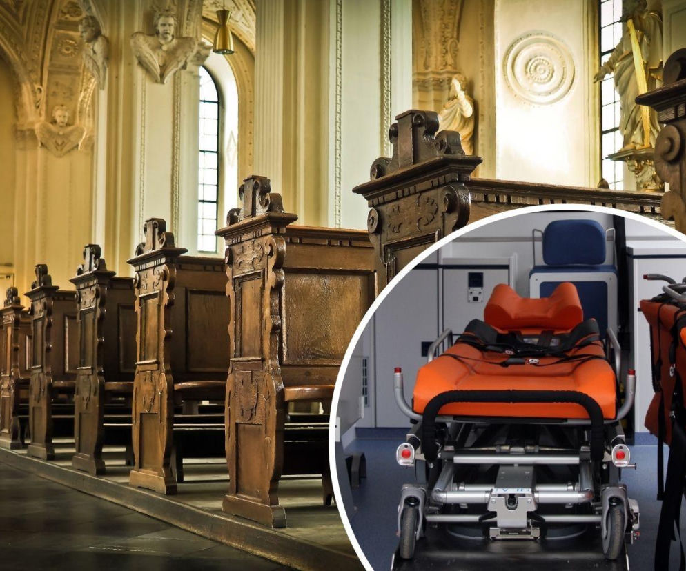 Pan Karol z Komisariatu na Pomorzu uratował życie mężczyzny przed niedzielną mszą świętą