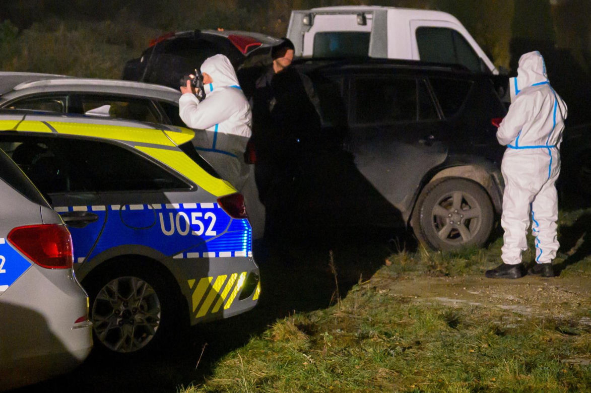 Miejsce tragedii w Puszczykowie