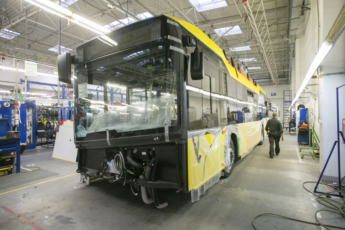 Solaris przygotowuje elektryki dla Warszawy