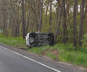 Toyota roztrzaskała się o drzewo pod Płockiem! W środku ciężko ranna 22-latka [ZDJĘCIA]. 