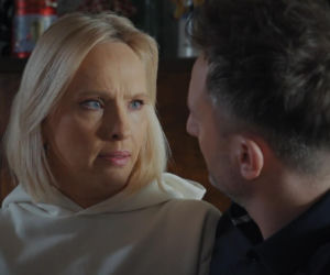 M jak miłość odc. 1936. Bartek (Arkadiusz Smoleński), Dorota (Iwona Rejzner)