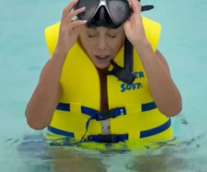 Małgorzata Rozenek i Radosław Majdan nurkują  Malediwach