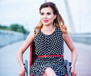 Wioleta Więckowska, krakowska modelka z niepełnosprawnością