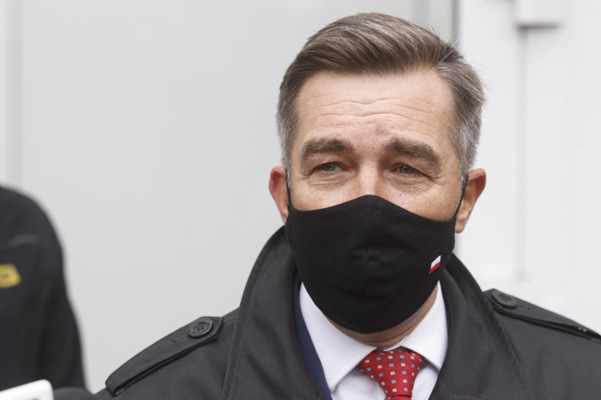 Otwarcie szpitala tymczasowego w Wałbrzychu