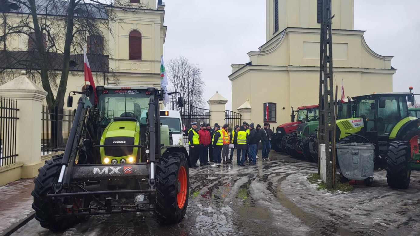 Rolniczy protest przeciwko inportowi z boża z Ukrainy i restrykcjom Europejskiego Zielonego Ładu 