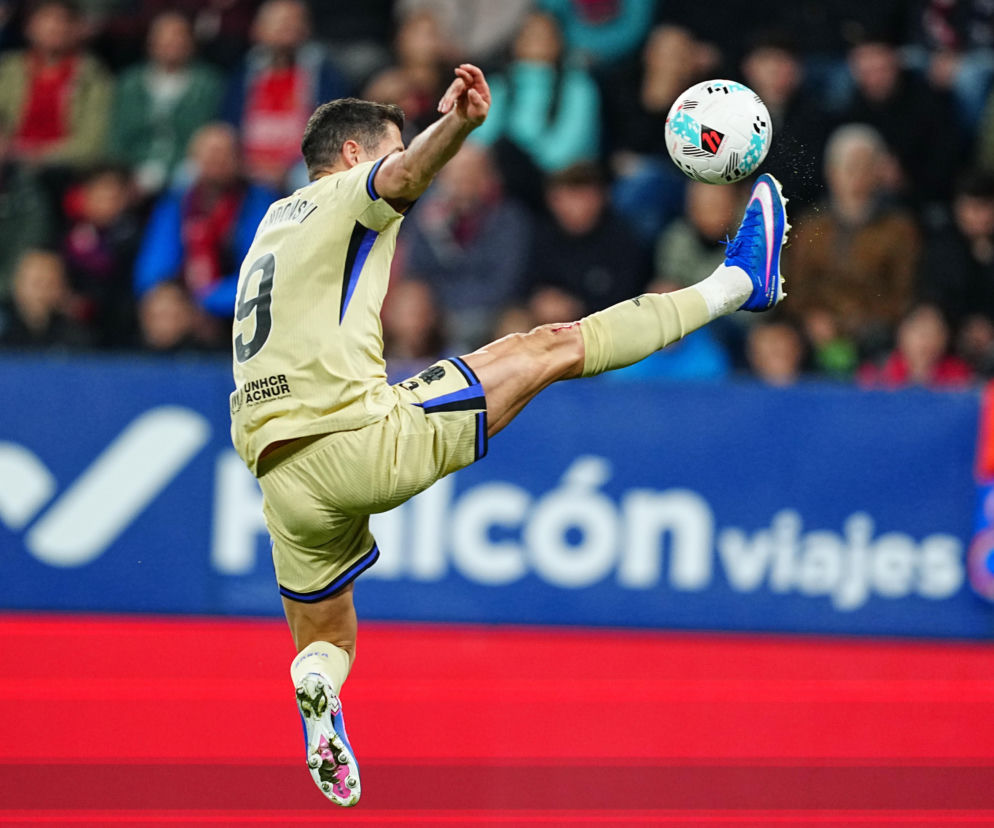 Osasuna - FC Barcelona: Robert Lewandowski