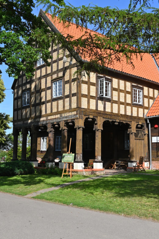 Żuławski dom podcieniowy w Marynowach z 1803 roku