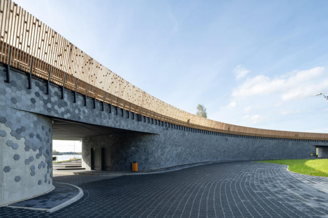 Przystań żeglarska w Tychach nad jeziorem Paprocany