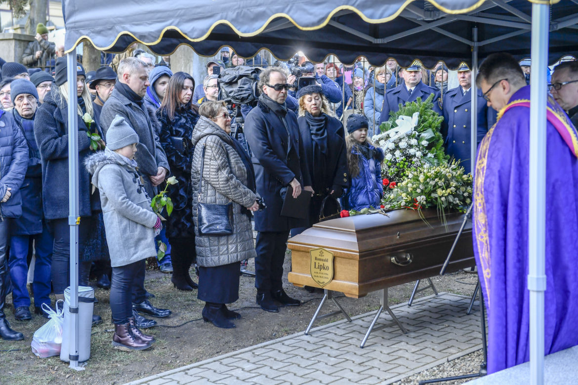 Grób Romualda Lipki