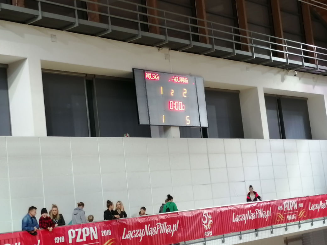 Mecz Polska - Holandia w futsalu kobiet