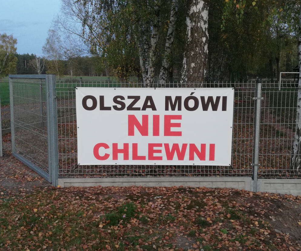 Olsza protestuje przeciwko chlewni