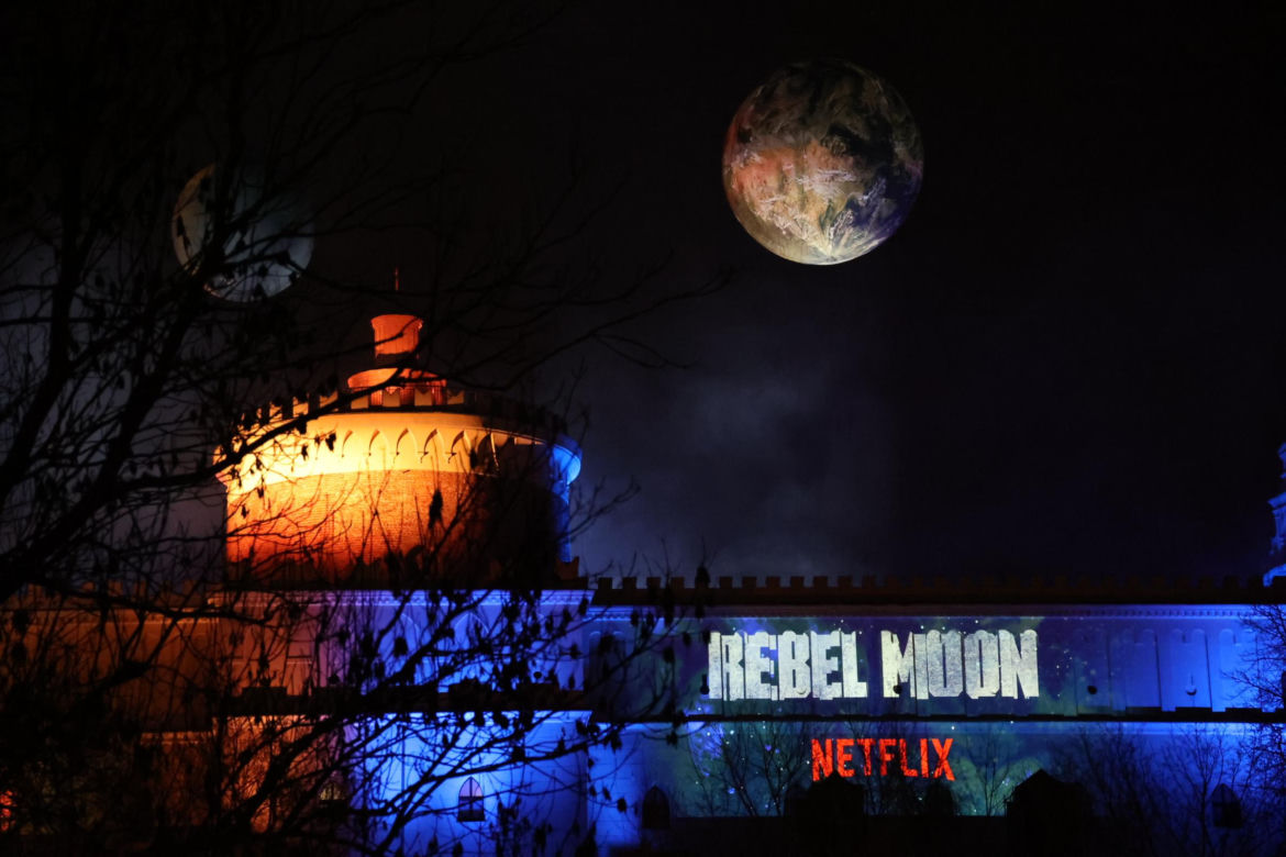 Promocja filmu „Rebel Moon” Netflixa w Lublinie