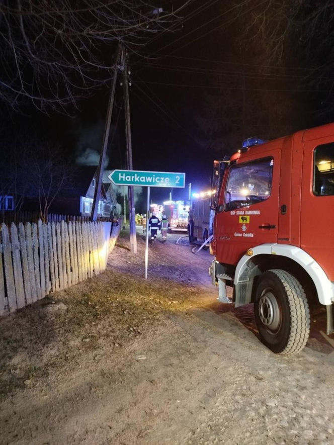 Tragiczny pożar w Sukowiczach. Zginęły dwie osoby