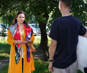 Barwy szczęścia odc. 2545. Józek Sałatka (Patryk Pniewski), Urszula (Bożena Stachura)