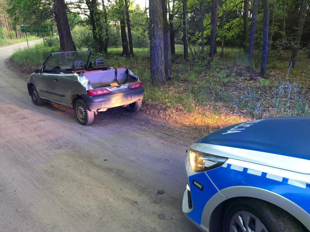 Taki samochód zatrzymali policjanci z Nowego Tomyśla