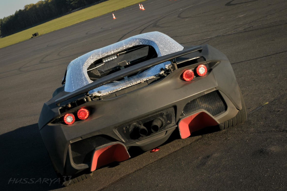 Arrinera Hussarya podczas testów