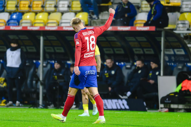 Arka Gdynia - Raków Częstochowa, zdjęcia kibiców i piłkarzy z meczu 17. kolejki PKO BP Ekstraklasy