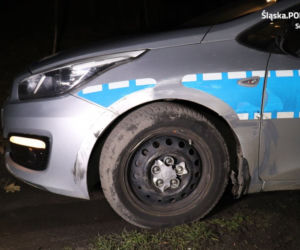 Pościg ulicami Katowic i Sosnowca. Uciekający kierowca BMW chciał zepchnąć z drogi policyjne radiowozy. Padły strzały!
