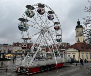 Diabelski młyn na Rynku Kościuszki w Białymstoku