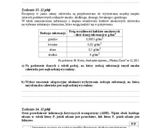 Arkusz biologia rozszerzony matura 2014