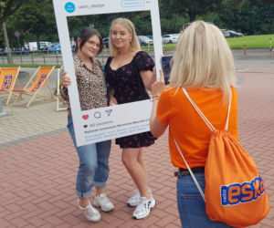 Eska Summer City Olsztyn - wizyta w Kortowie, rekrutacja na UWM 19.07