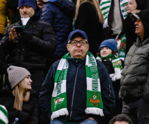 Lechia Gdańsk - Piast Gliwice: Zdjęcia kibiców z meczu 29. kolejki PKO BP Ekstraklasy