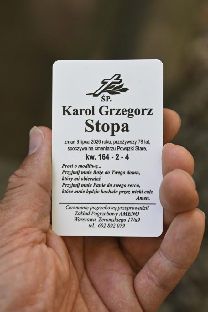 Pogrzeb Karola Stopy