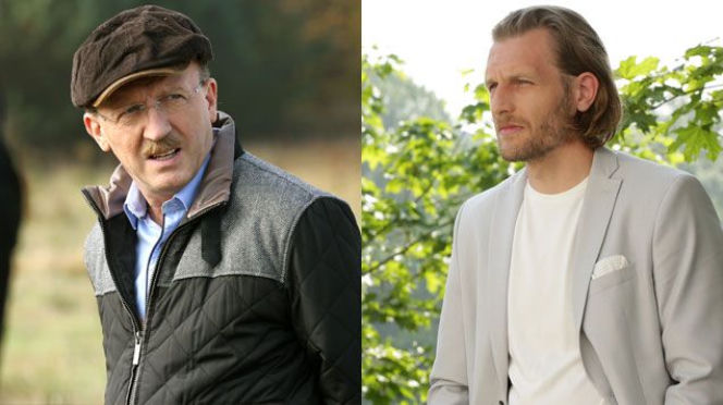 M jak miłość odc. 1241. Krzysztof Szefler (Karol Pocheć), Jerzy Kolęda (Artur Barciś)