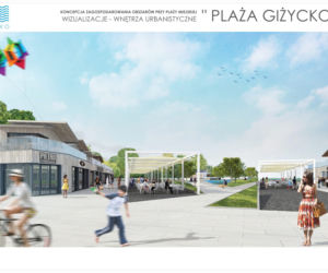 Plaża miejska w Giżycku zmieni się nie do poznania. Zobacz wizualizacje!